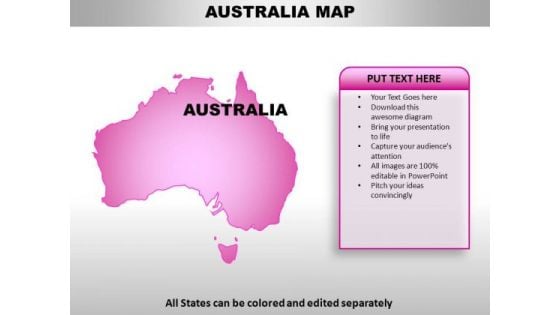 Australia PowerPoint Maps