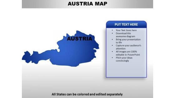 Austria PowerPoint Maps