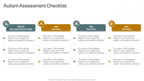 Autism Assessment Checklist In Powerpoint And Google Slides Cpb