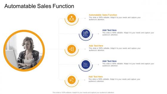 Automatable Sales Function In Powerpoint And Google Slides Cpb