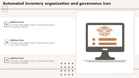 Automated Inventory Organization And Governance Icon Sample Pdf