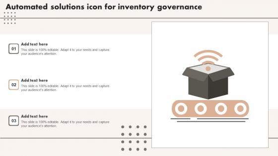 Automated Solutions Icon For Inventory Governance Microsoft Pdf