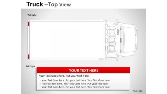 Automotive Yellow Truck PowerPoint Slides And Ppt Diagram Templates