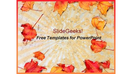 Autumn Leaves PowerPoint Icon