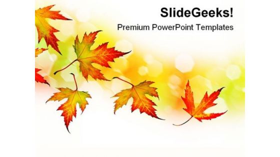 Autumn Background Nature PowerPoint Templates And PowerPoint Backgrounds 0411