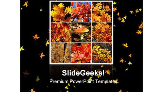 Autumn Collage Nature PowerPoint Templates And PowerPoint Backgrounds 0611