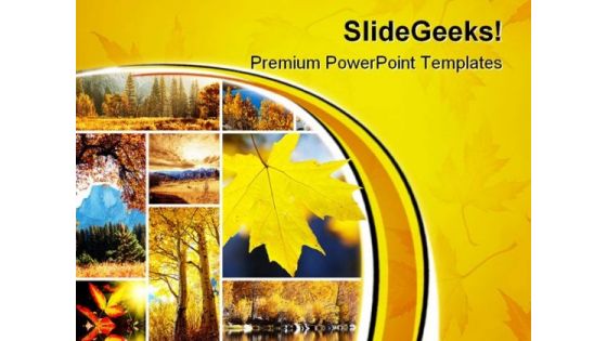 Autumn Collage Nature PowerPoint Templates And PowerPoint Backgrounds 0811