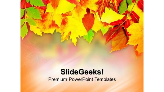 Autumn Fall Nature PowerPoint Templates And PowerPoint Themes 0912