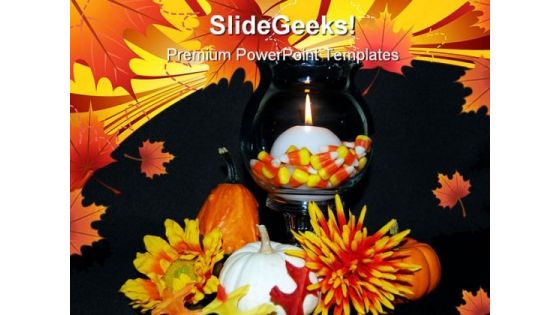 Autumn Glow Beauty PowerPoint Themes And PowerPoint Slides 0411