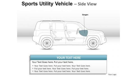 Autumn Sports Utility Blue Vehicle PowerPoint Slides And Ppt Diagram Templates