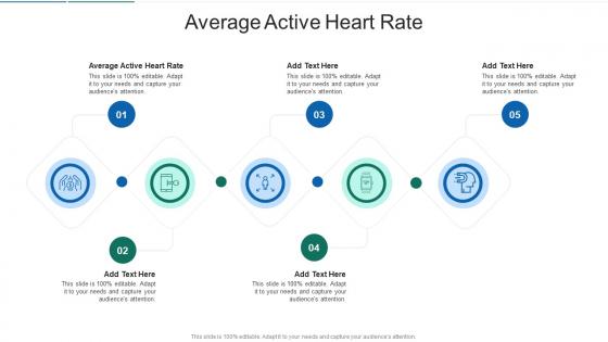 Average Active Heart Rate In Powerpoint And Google Slides Cpb