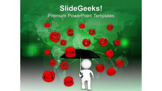 Avoid The Side Effect Of Technology PowerPoint Templates Ppt Backgrounds For Slides 0513