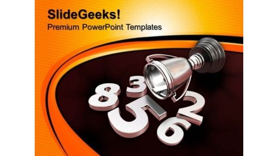 Award Winning Numbers Symbol PowerPoint Templates And PowerPoint Themes 0912