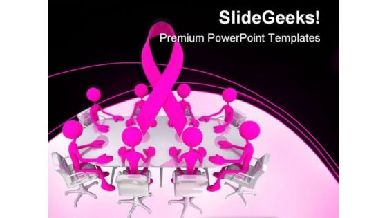 Awareness Meeting Medical PowerPoint Themes And PowerPoint Slides 0411