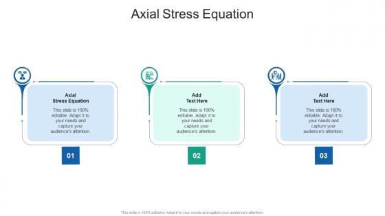 Axial Stress Equation In Powerpoint And Google Slides Cpb