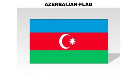 Azerbaijan Country PowerPoint Flags Azerbaijan Country PowerPoint Flags