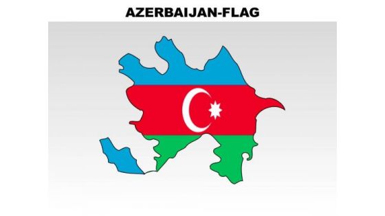 Azerbaijan Country PowerPoint Flags