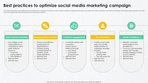 B2B Marketing Techniques Best Practices To Optimize Social Media Marketing