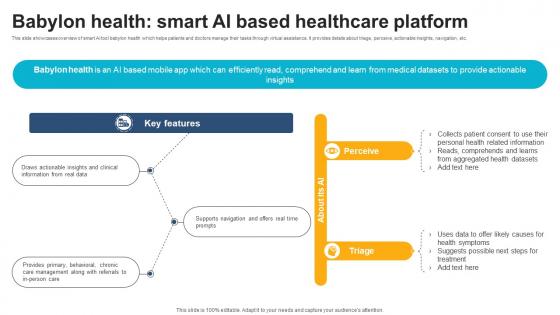 Babylon Health Smart AI Based Healthcare Platform ChatGPT And Healthcare Innovation Enhancing AI SS V Babylon Health Smart AI Based Healthcare Platform ChatGPT And Healthcare Innovation Enhancing AI SS V