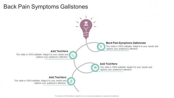 Back Pain Symptoms Gallstones In Powerpoint And Google Slides Cpb