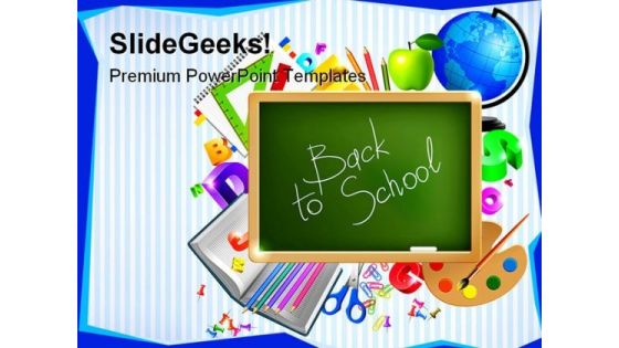 Back To School05 Education PowerPoint Template 1010