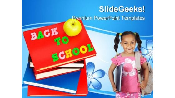 Back To School Concept Education PowerPoint Backgrounds And Templates 1210