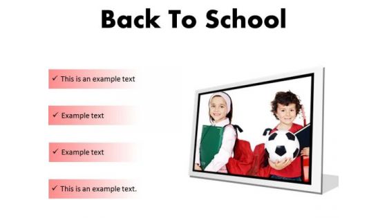 Back To School Education PowerPoint Presentation Slides F