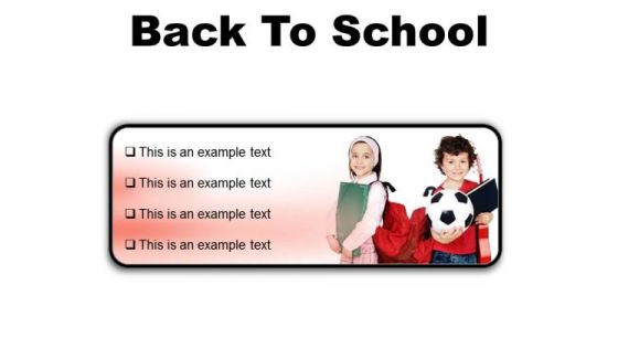 Back To School Education PowerPoint Presentation Slides R