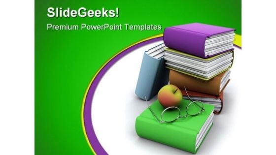 Back To School Education PowerPoint Template 1010