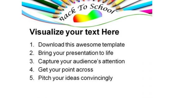 Back To School Education PowerPoint Themes And PowerPoint Slides 0911