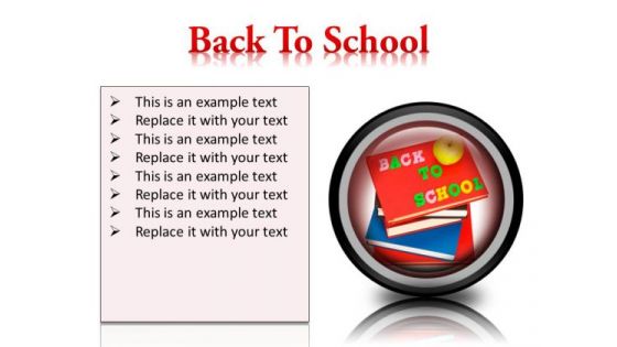 Back To School Future PowerPoint Presentation Slides Cc