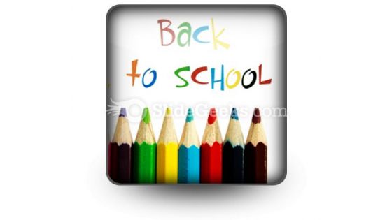 Back To School PowerPoint Icon