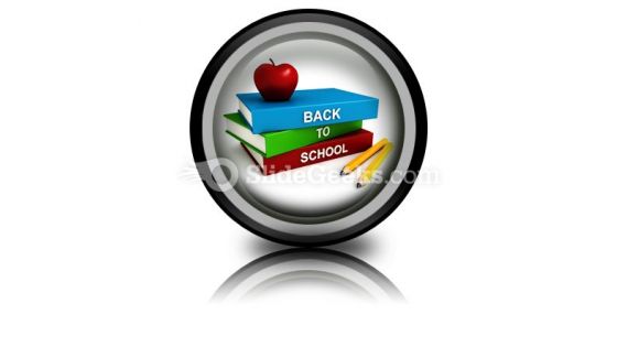 Back To School PowerPoint Icon Cc