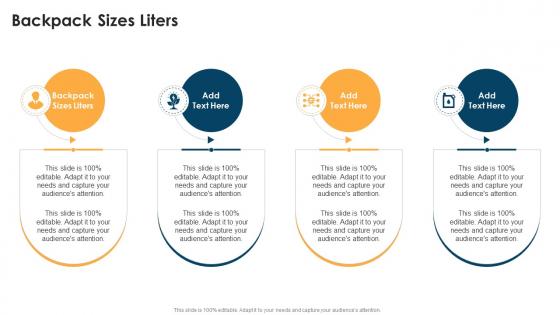 Backpack Sizes Liters In Powerpoint And Google Slides Cpb