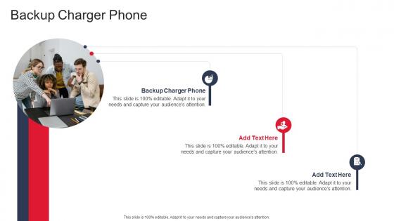 Backup Charger Phone In Powerpoint And Google Slides Cpb
