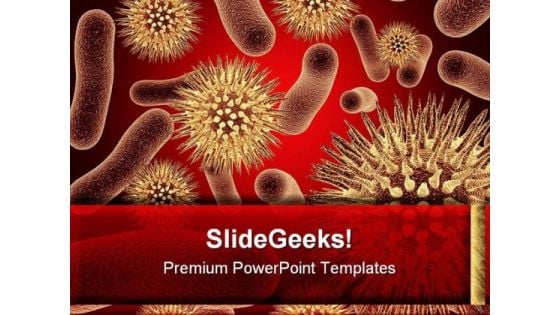 Bacteria Science PowerPoint Templates And PowerPoint Backgrounds 0311