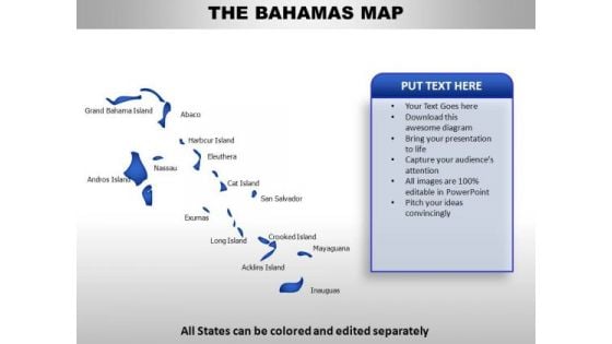 Bahamas PowerPoint Maps