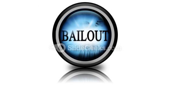 Bailout PowerPoint Icon Cc