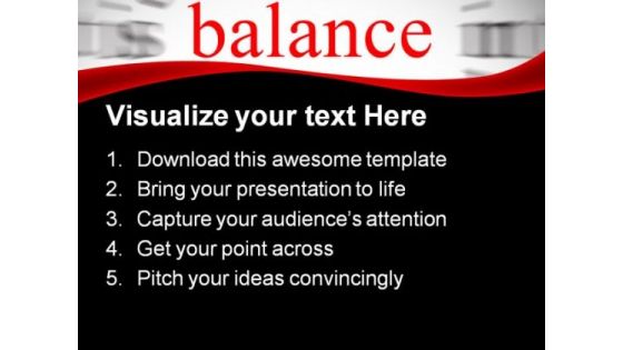 Balance02 Business PowerPoint Templates And PowerPoint Backgrounds 0411