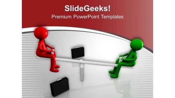 Balance Between Good And Bad PowerPoint Templates Ppt Backgrounds For Slides 0613