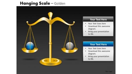 Balance Scale PowerPoint Slides