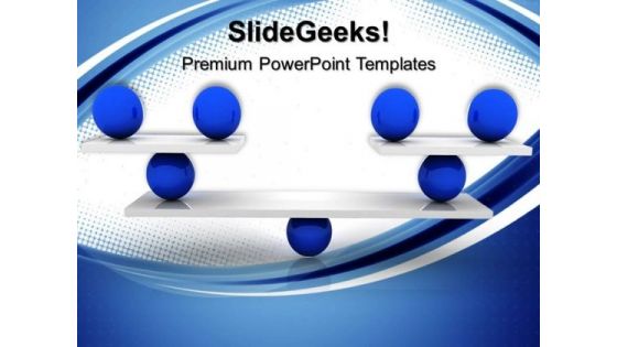 Balanced Business PowerPoint Templates And PowerPoint Themes 0512