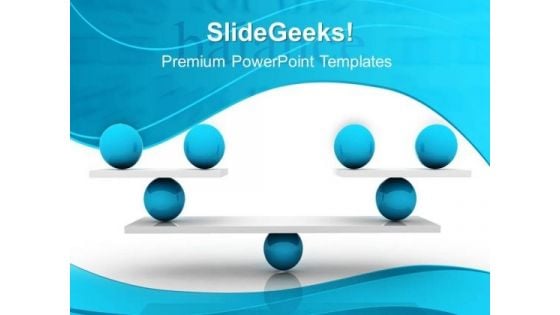 Balanced Finance PowerPoint Templates And PowerPoint Themes 0512