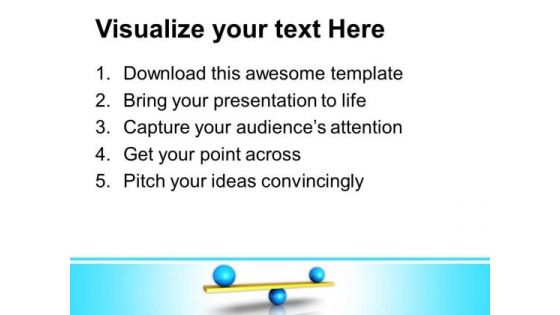 Balanced Metaphor PowerPoint Templates And PowerPoint Themes 0412