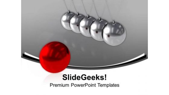 Balancing Balls On White Background PowerPoint Templates Ppt Backgrounds For Slides 0413