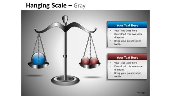 Balancing Balls Weighing Scales PowerPoint Slides And Editable PowerPoint Templates