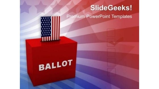 Ballot Box Government PowerPoint Templates And PowerPoint Themes 1012