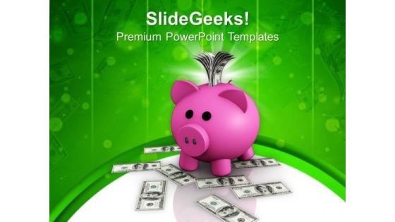 Bank Full Of Dollar Notes Savings PowerPoint Templates Ppt Backgrounds For Slides 0213 Bank Full Of Dollar Notes Savings PowerPoint Templates Ppt Backgrounds For Slides 0213