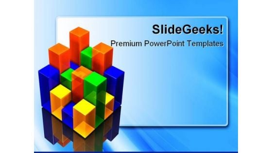 Bar Chart Business PowerPoint Template 0810 Bar Chart Business PowerPoint Template 0810