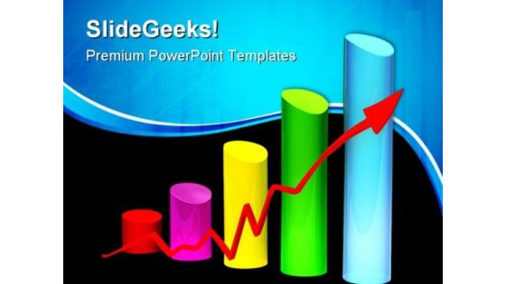 Bar Chart Business PowerPoint Templates And PowerPoint Backgrounds 0211